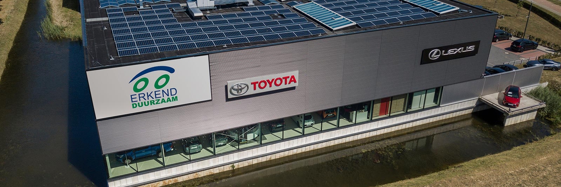 Toyota-dealers krijgen duurzaamheidskenmerk Erkend Duurzaam Plus